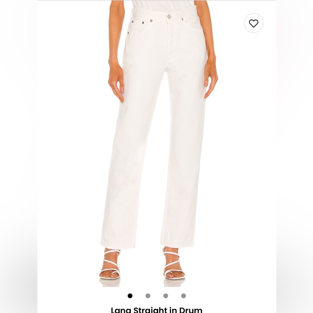 Agolde Women's White Jeans